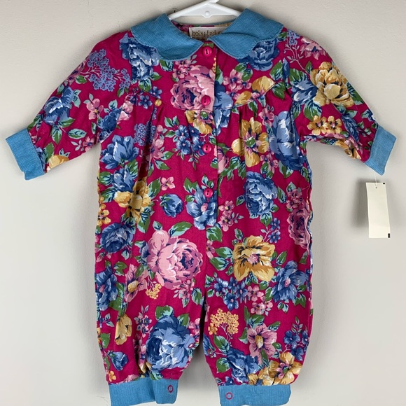 floral onesie newborn